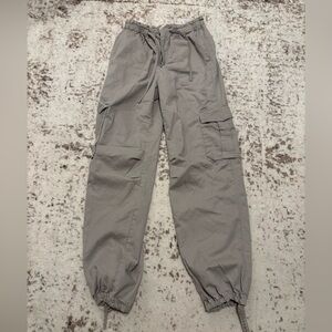Abercrombie & Fitch Light Gray Trousers